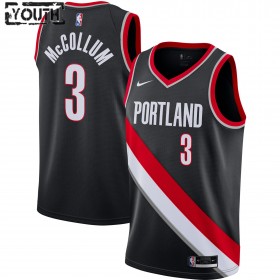 Maillot Basket Enfant Portland Trail Blazers C.J. McCollum 3 2020-21 Nike Icon Edition Swingman